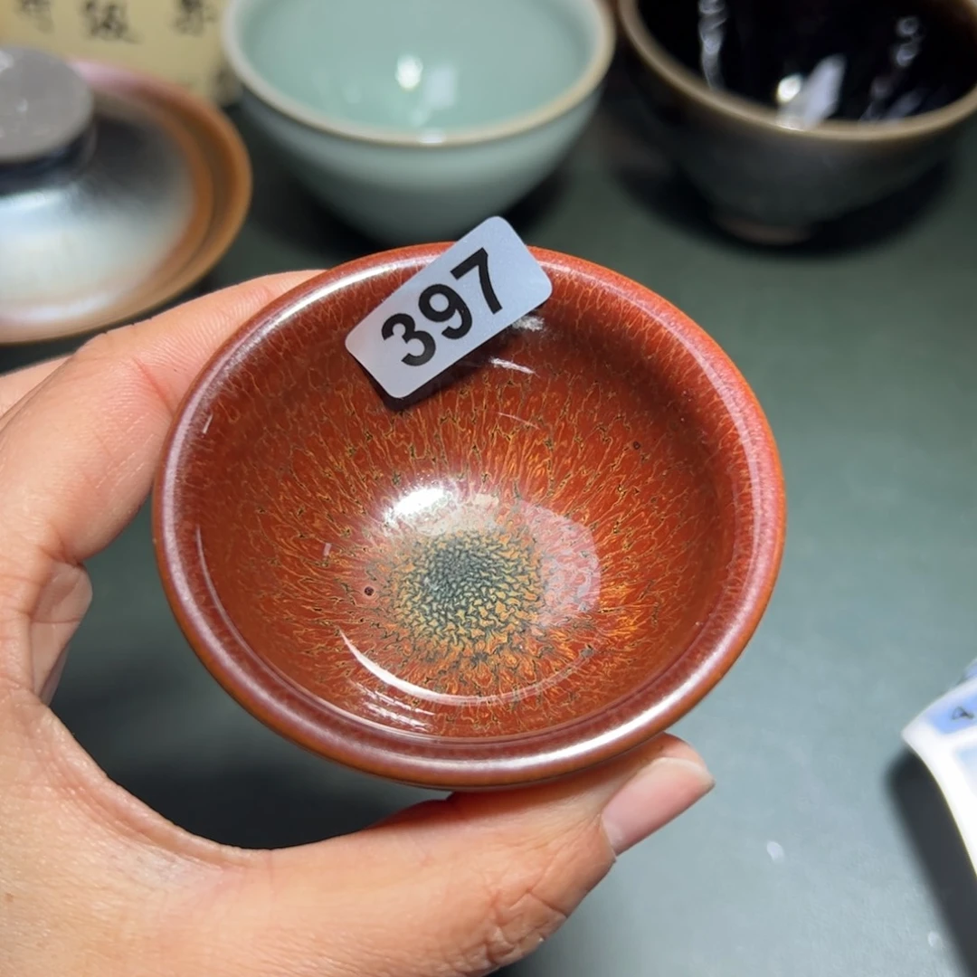 茶盏全手工原矿原釉建盏