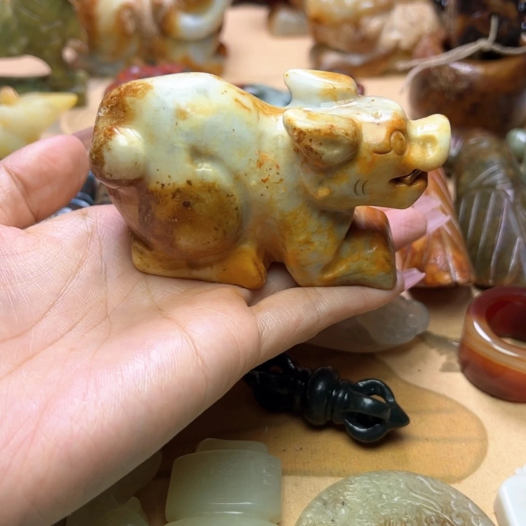 【闪购商品】蛇纹石玉颈饰未镶嵌