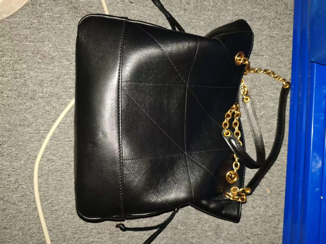 YUSHA/高档30CM黑色阿杨抽绳福袋包-6628-1