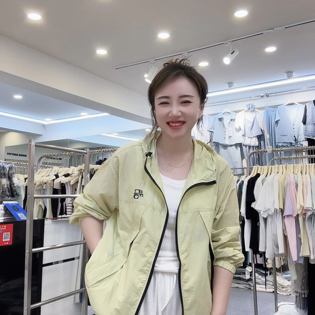 6662绿色防晒衣女款80-150斤