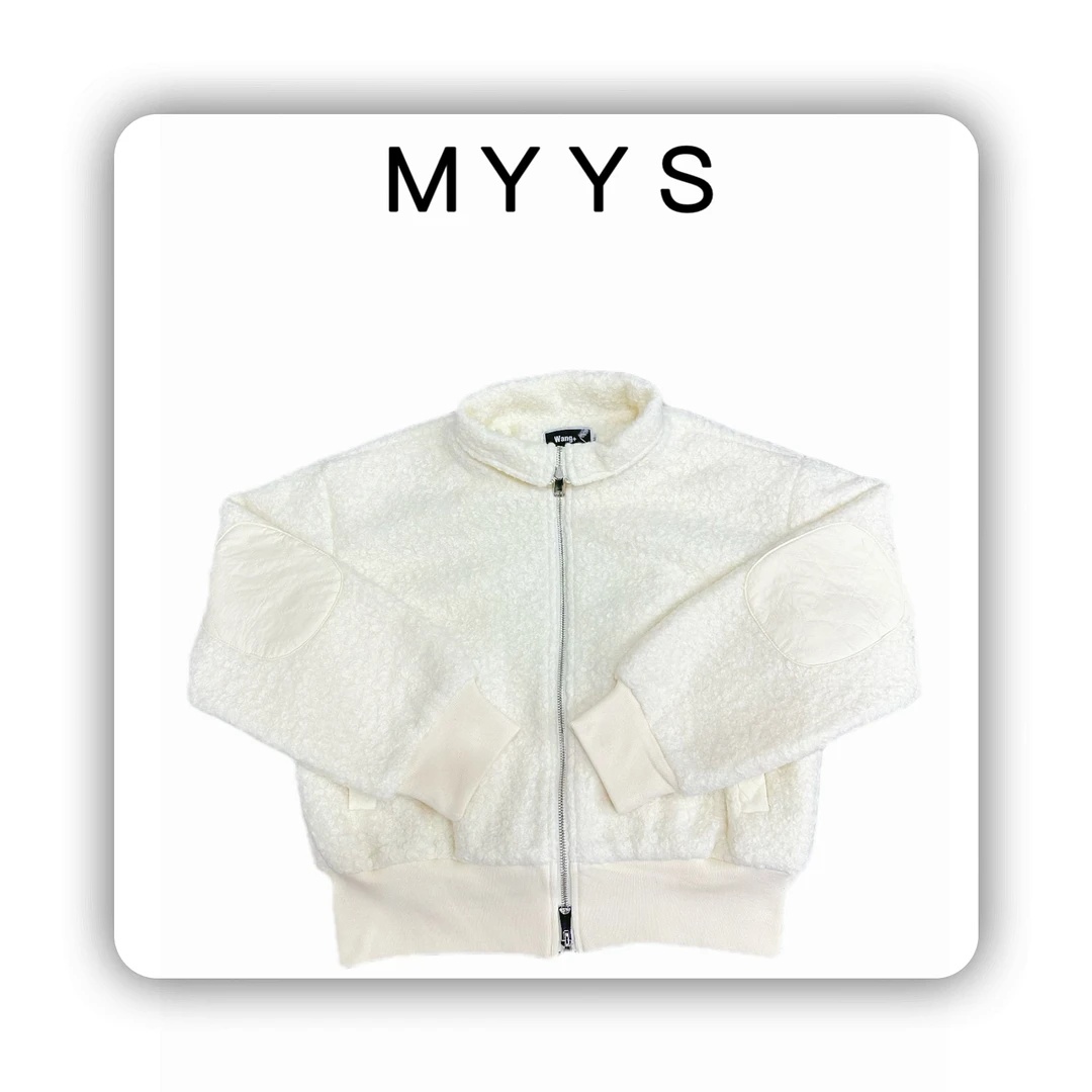 MYYS【就爱减龄】气质时尚百搭拉链秋冬宽松立领外套-[衣长51cm]