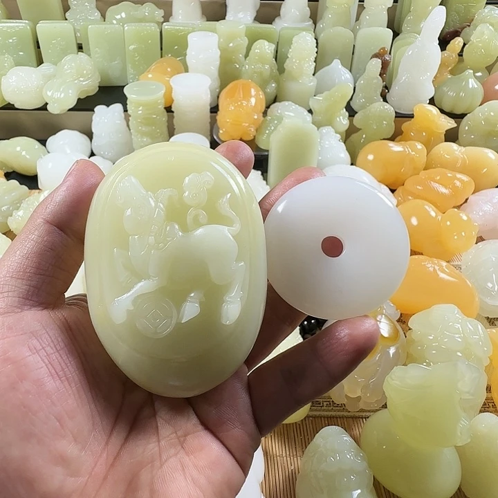 石材用****4好看的手把件125478
