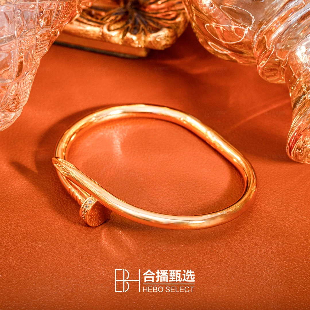 钛钢手镯  气质时尚百搭简约手工手镯