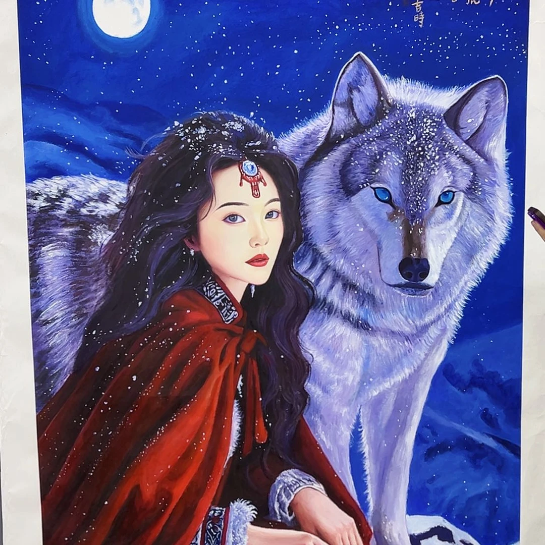 国画事事顺心如意万事如意