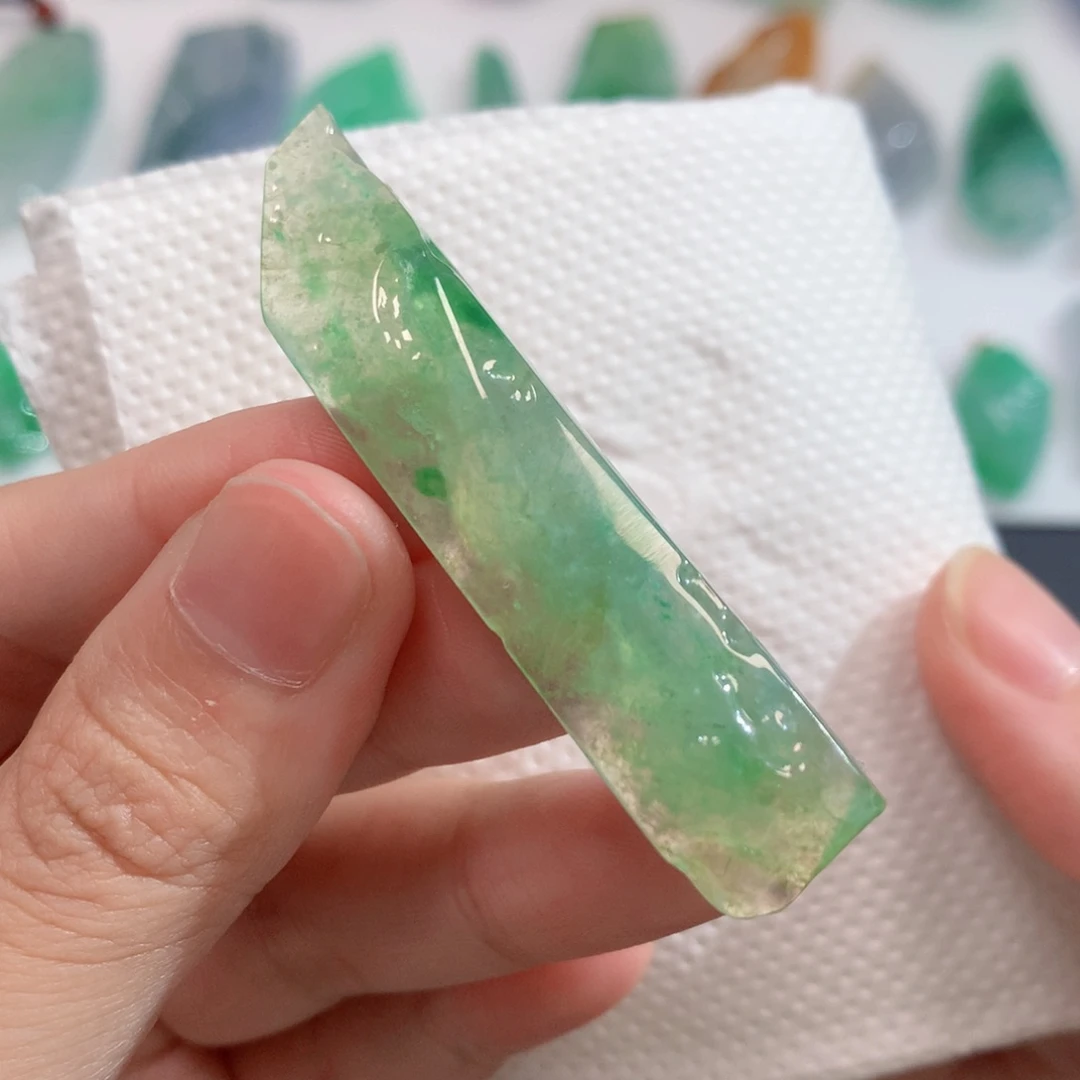 翡翠未镶嵌吊坠(不含链)2766