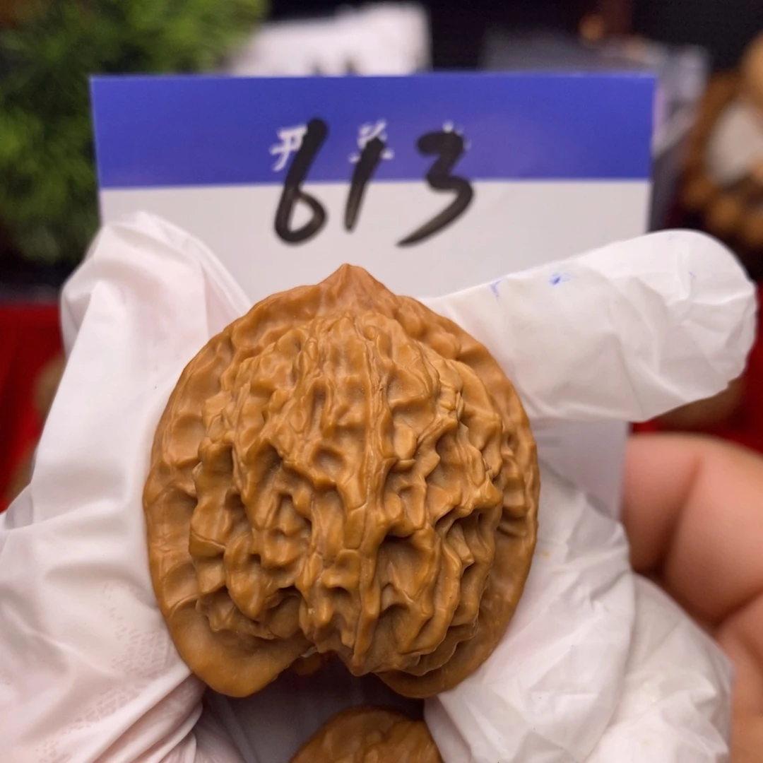 文玩核桃吊坠易*公子帽。边36。丹