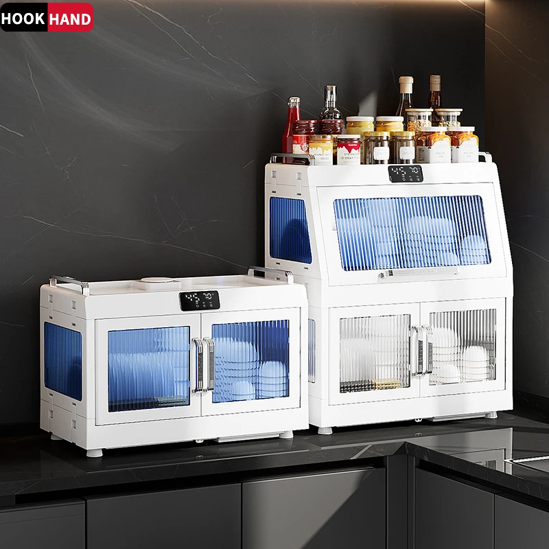 碗柜家用烘干厨房沥水收纳碗碟杯子奶瓶置物架紫外线沥水碗架商用