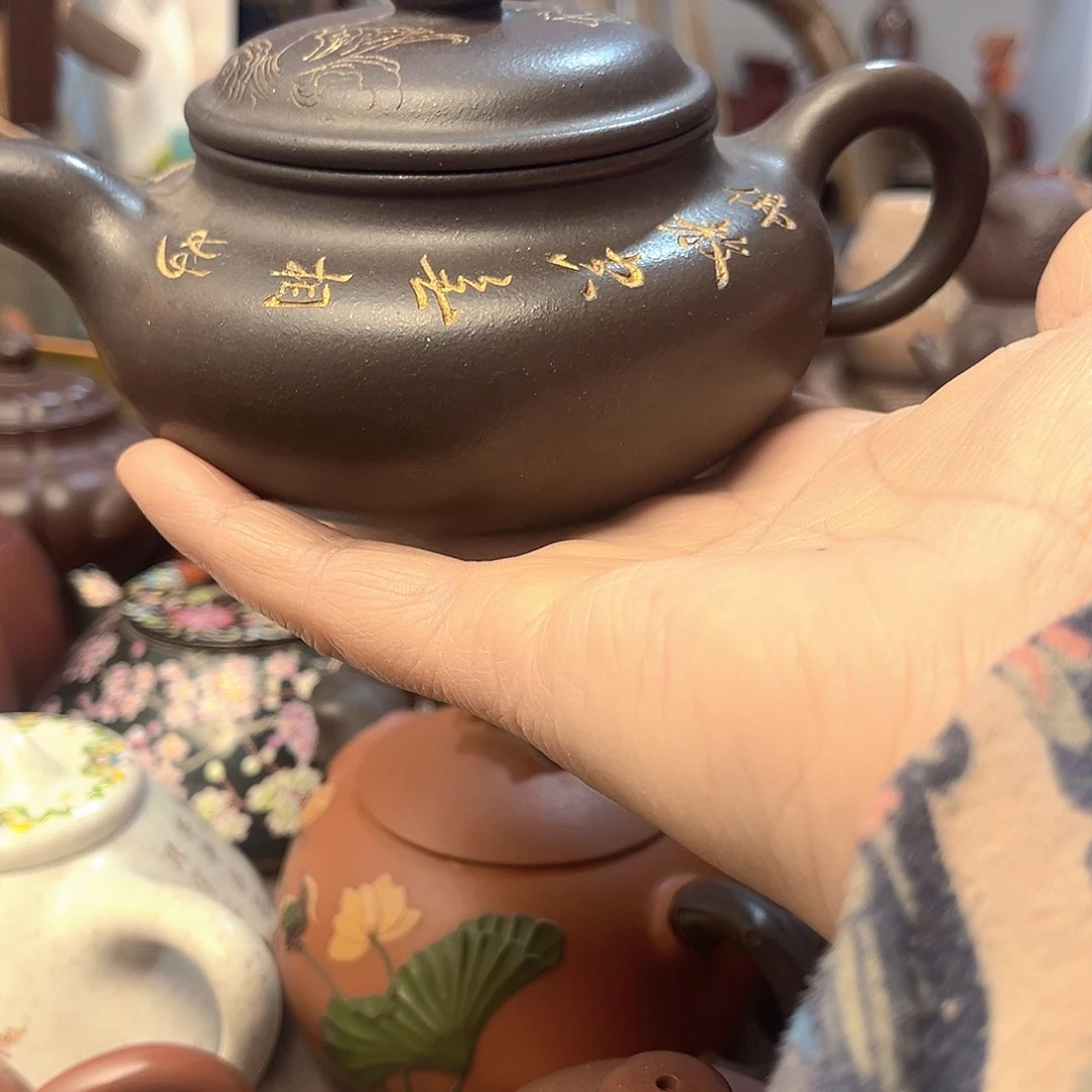 茶壶紫砂全手工制作