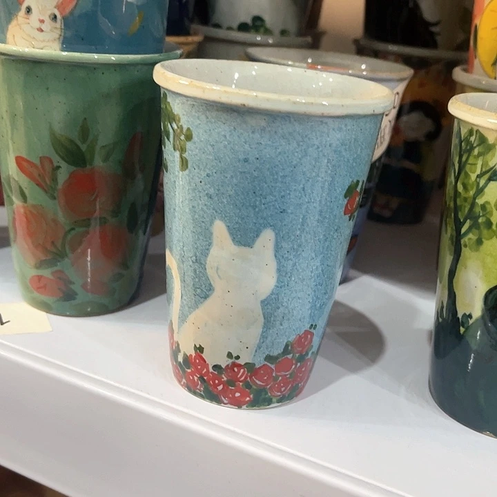 陶景德镇釉下手绘陶瓷