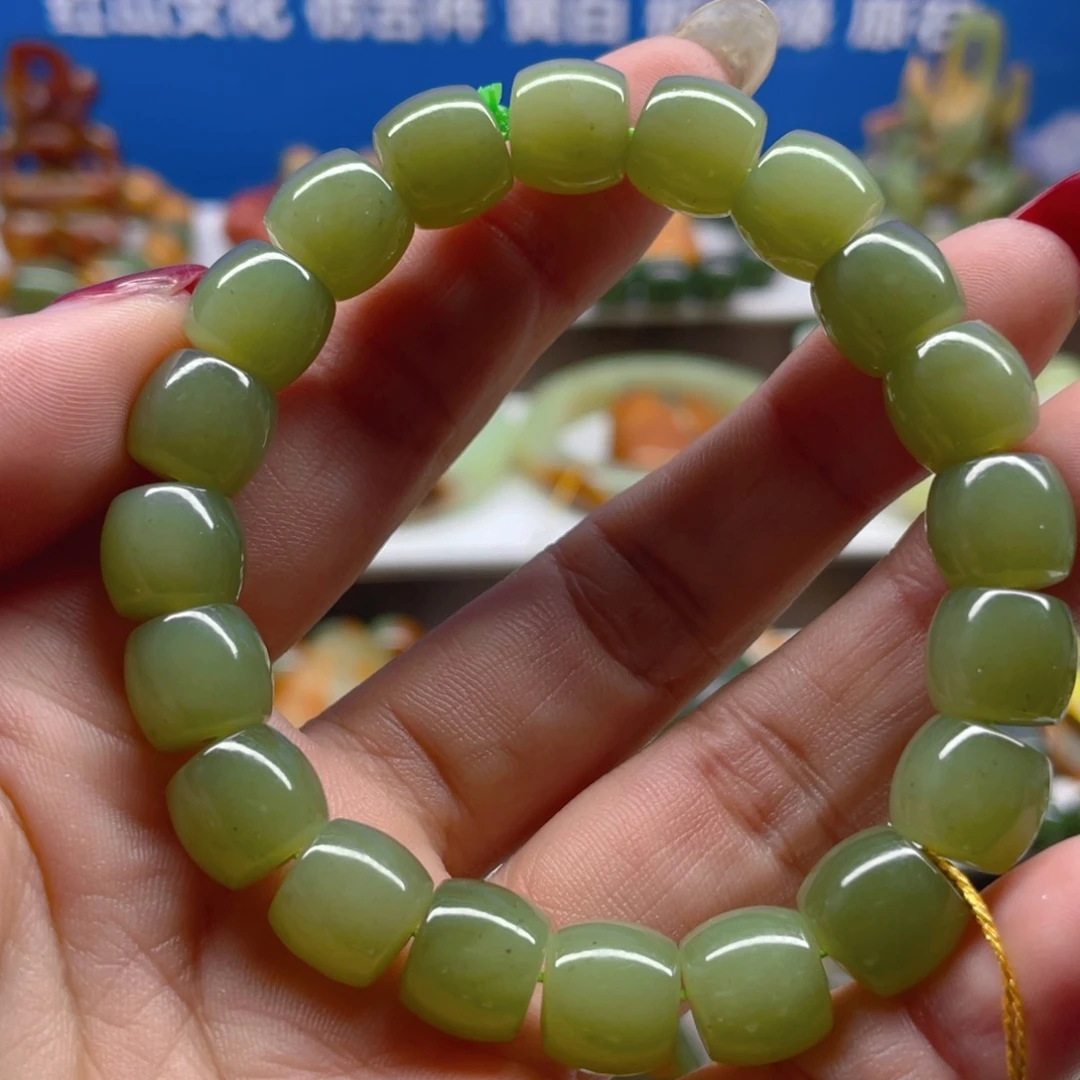 透闪石质玉未镶嵌手串