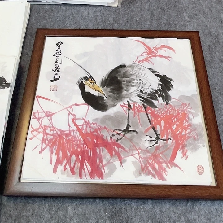 国画张圣敏先生纯手绘作品