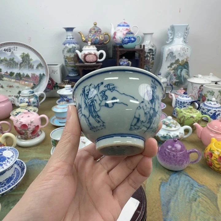明***子摆件专注景德镇567老厂瓷