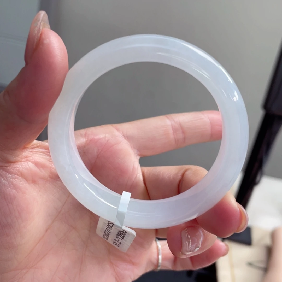 未镶嵌手镯翡翠24号冰粉少女心正圈