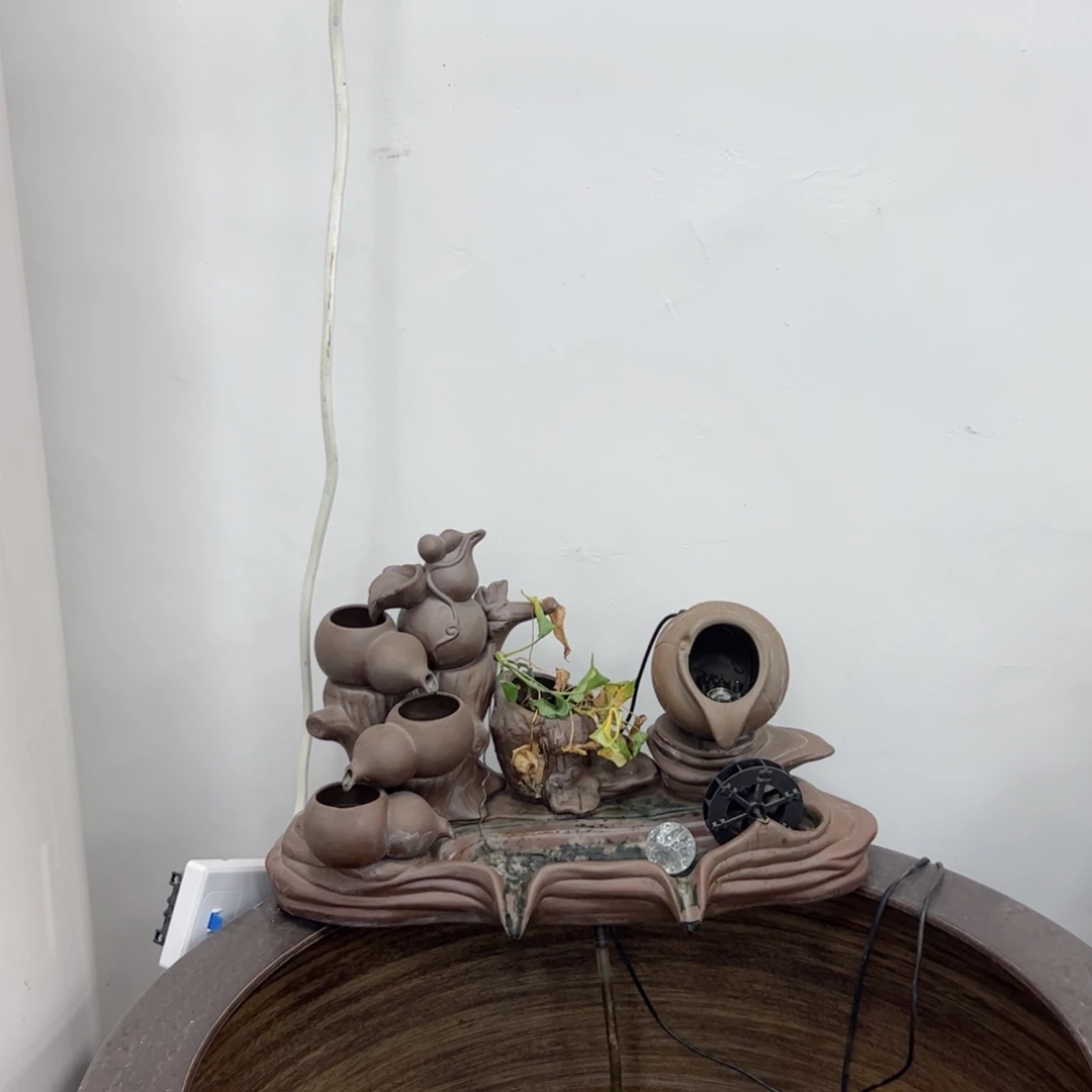 瓷片流水摆件➕雾化