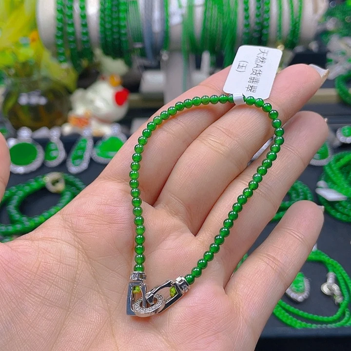 未镶嵌手链翡翠翡翠手链3