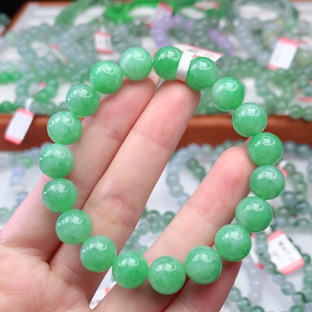 翡翠手链未镶嵌翡翠10mm