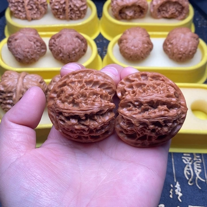 把件文玩核桃苹果45