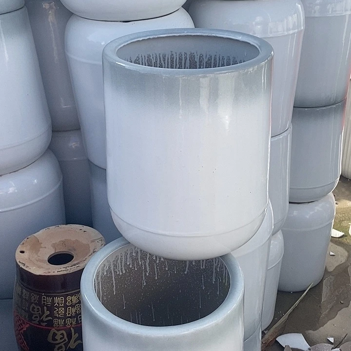 渐变绿水滴大号口28高35福利