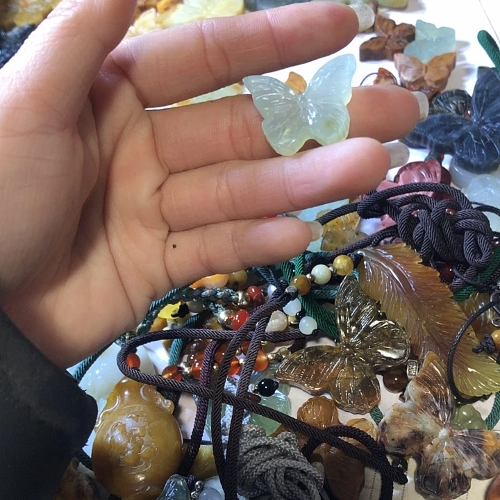 岫玉未镶嵌岫玉挂件