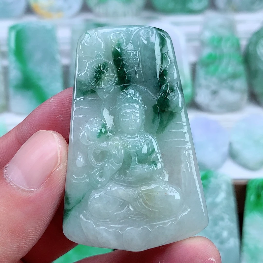 颈饰未镶嵌翡翠翡翠吊坠