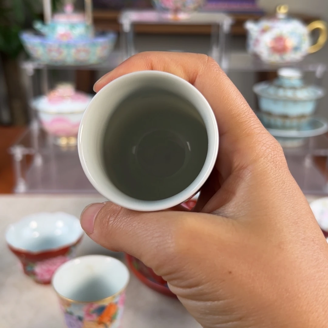 有***顿纯手工手绘 高端茶器