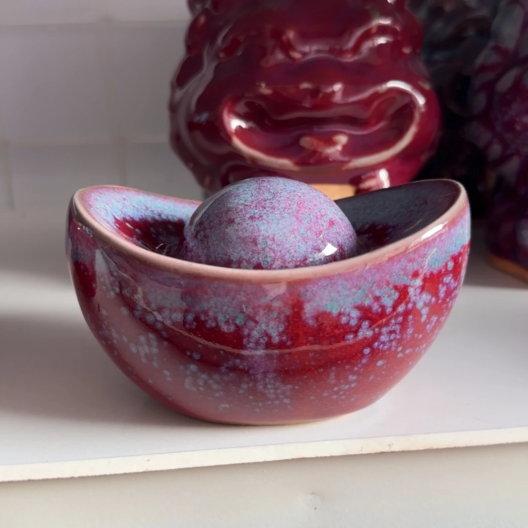 摆件郑家钧窑摆件