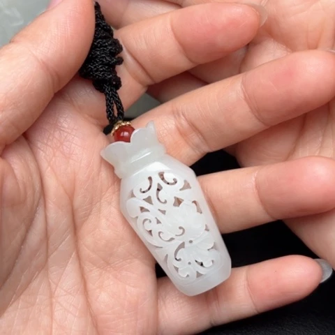 和田玉挂件未镶嵌强