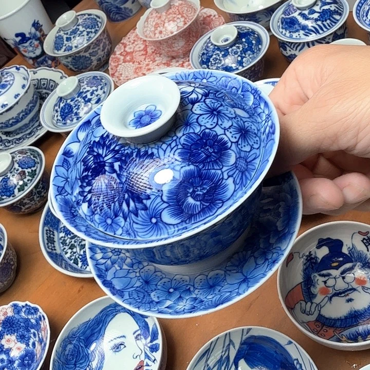 陶手绘三才万花福利款