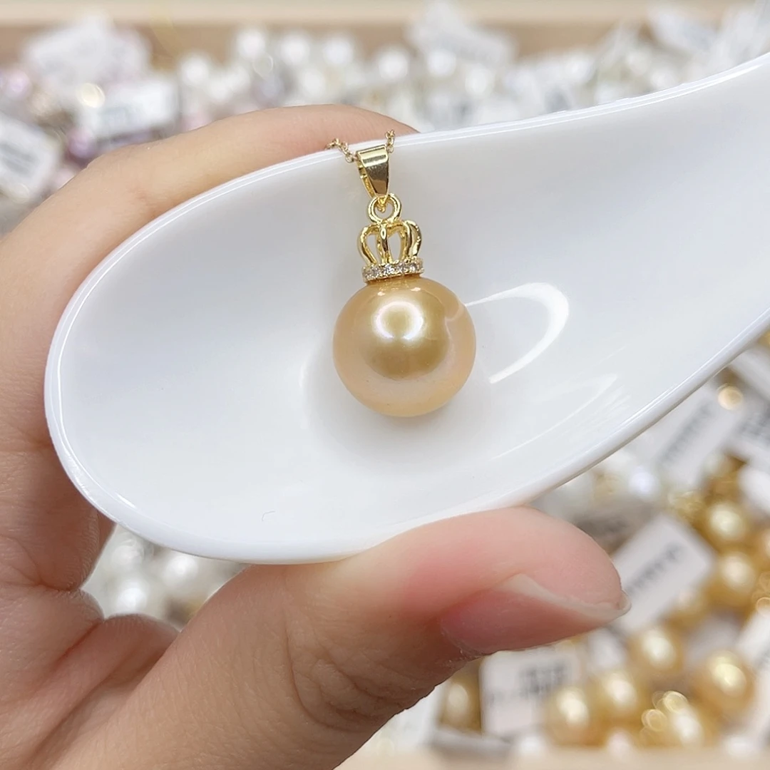淡水珍珠合金吊坠(赠链)
