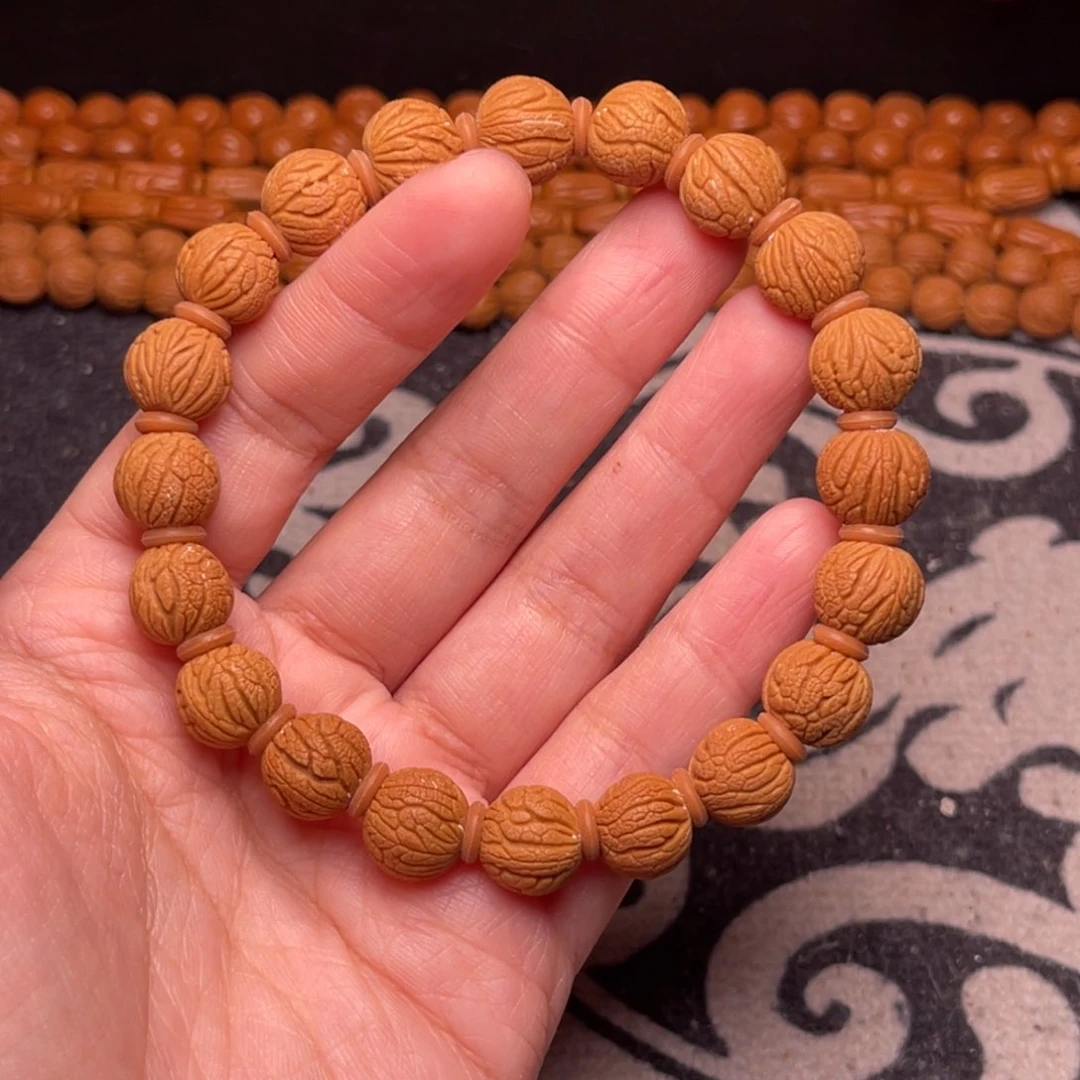 手串桃核龙纹甲骨12