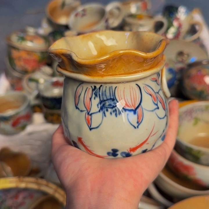 瓷片景德镇陶瓷手工手绘