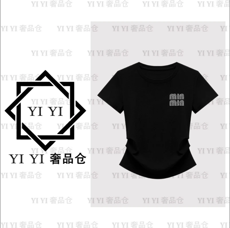 【YI YI/周一一奢品】短袖女款爆款2025新款爆款洋气上衣-GT94