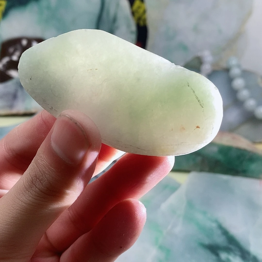 翡翠散珠天然缅甸翡翠a货24