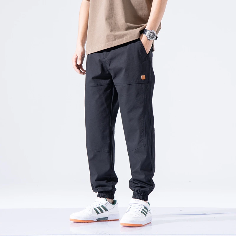 工装裤裤子长裤休闲裤运动夏季美式凉感哈伦裤宽松速干欧若动感风