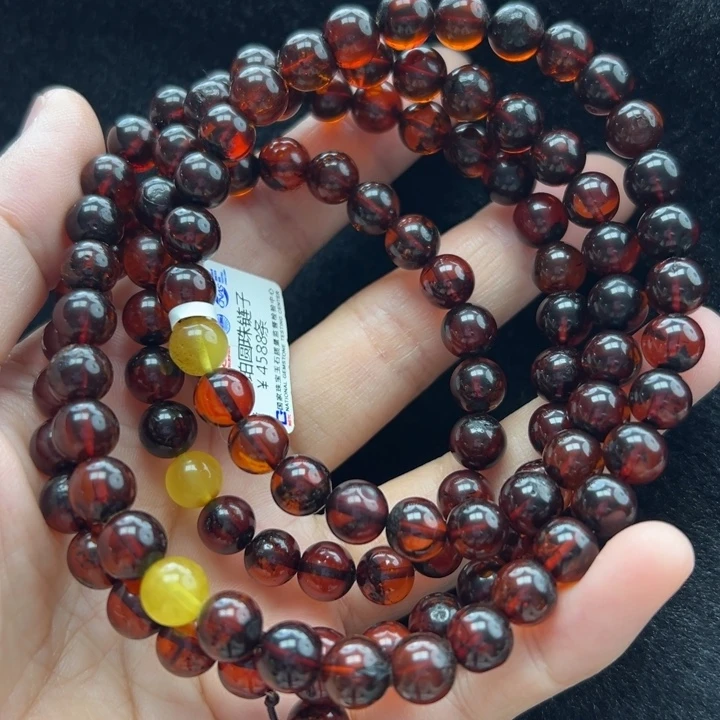 琥珀未镶嵌珠宝奇石