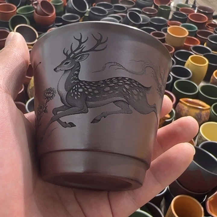 茶杯紫砂全手工制作工艺