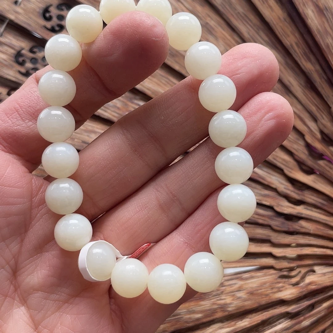 和田玉手串未镶嵌