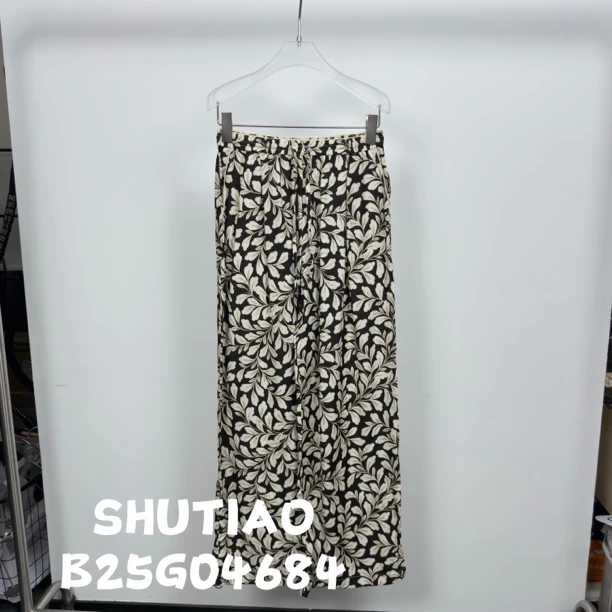 【SHUTIAO】2025夏季：新款小众设计款裤子B25G04684
