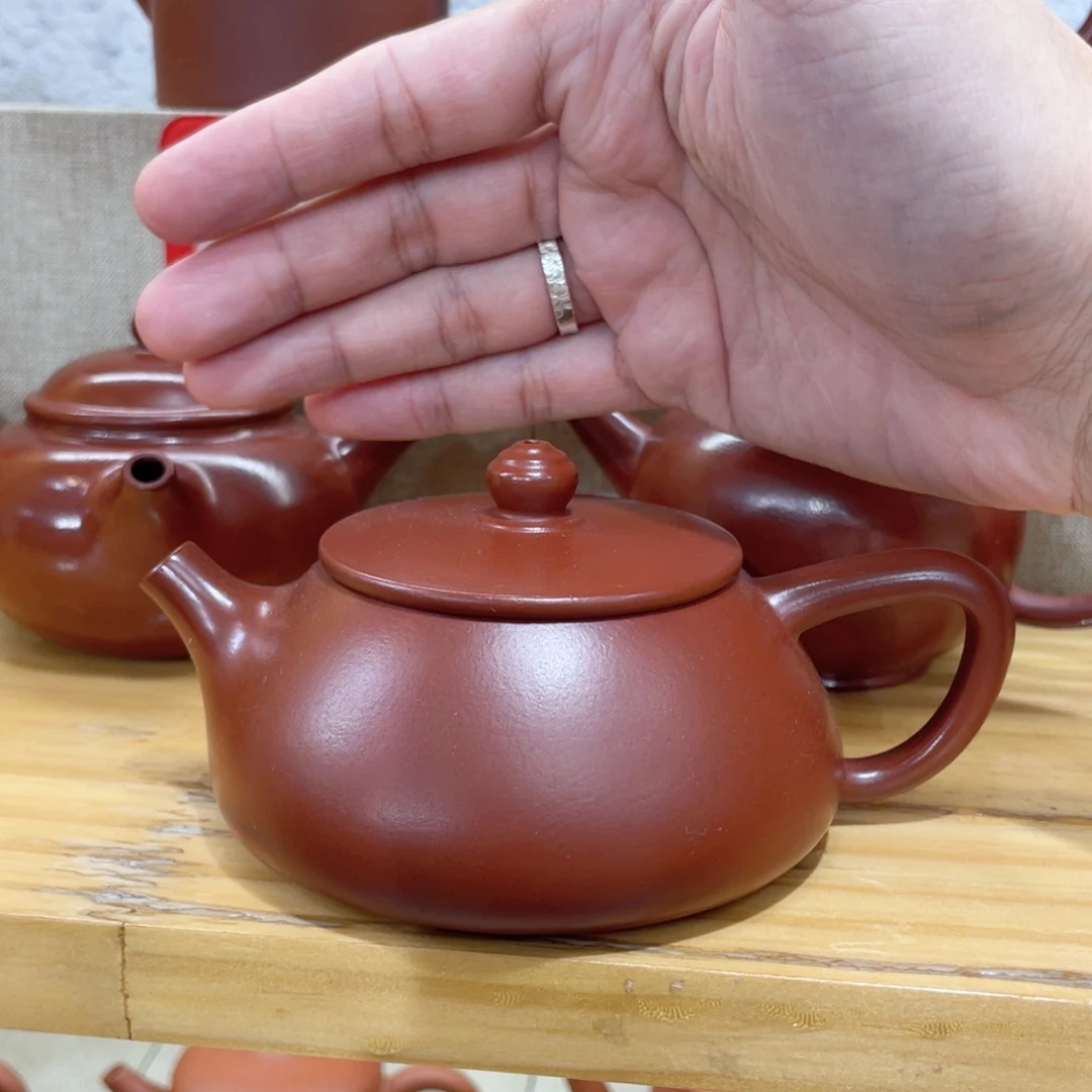 茶壶紫砂圆*石瓢150毫升全品