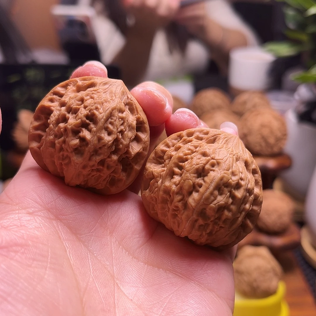 把件文玩核桃38+铁锤91