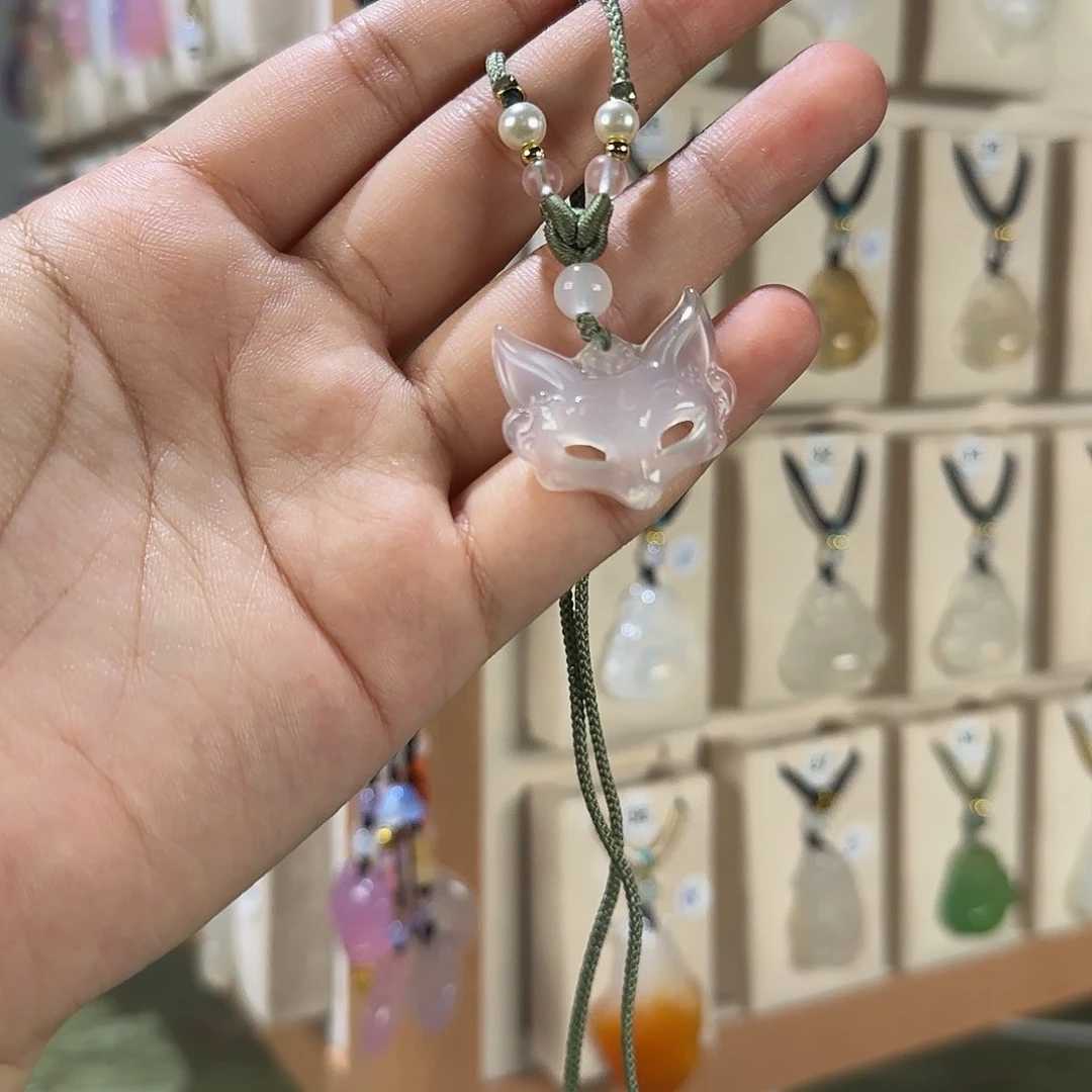 T***i玛瑙/玉髓吊坠(赠链)未镶嵌