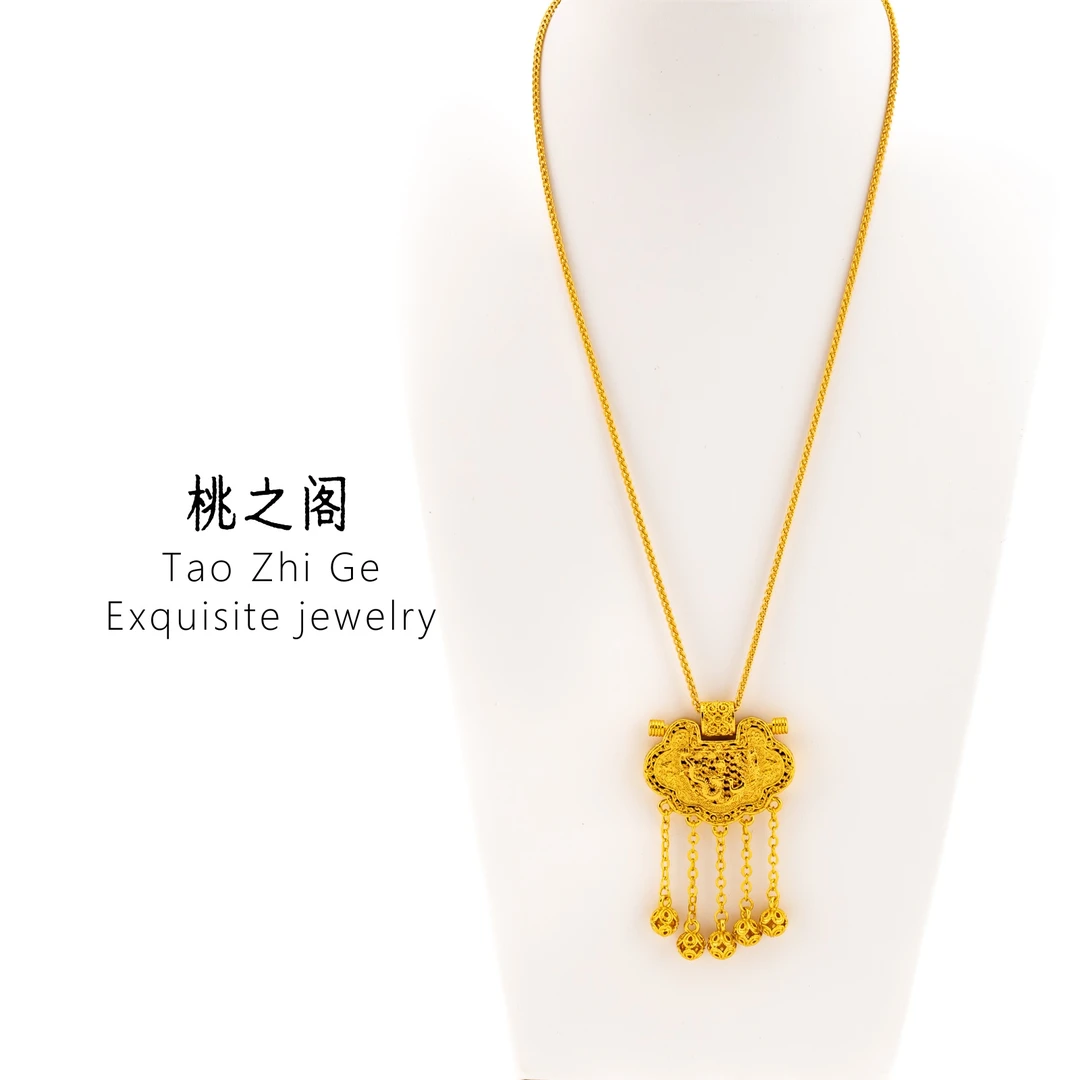铜合金吊坠 天子门生锁包吊坠AG1178