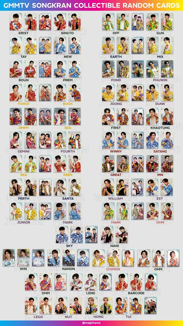 gmm三月卡39.9sn演唱会卡  10抽（无隐藏）