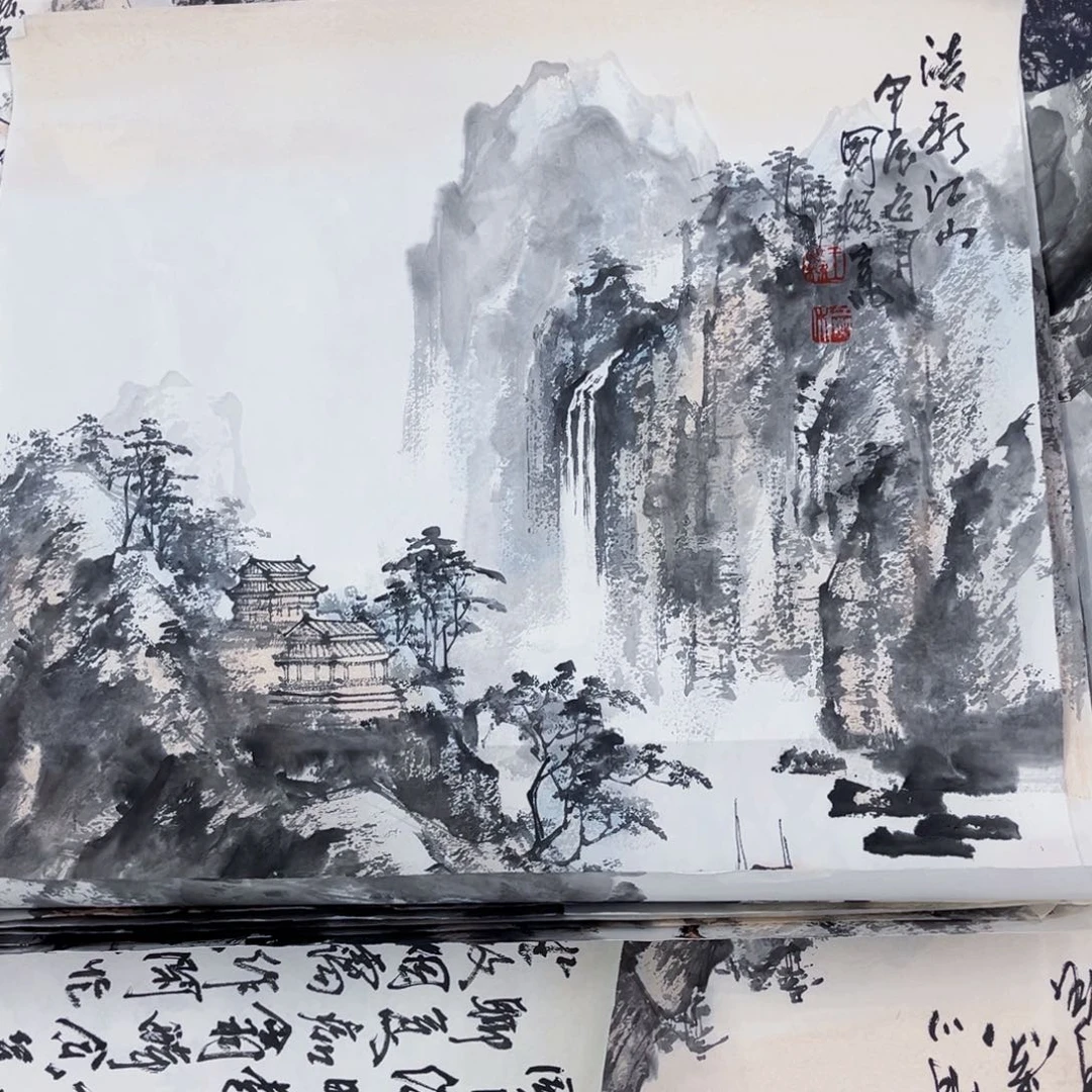 国画孙*空绘画王老师作品65.65