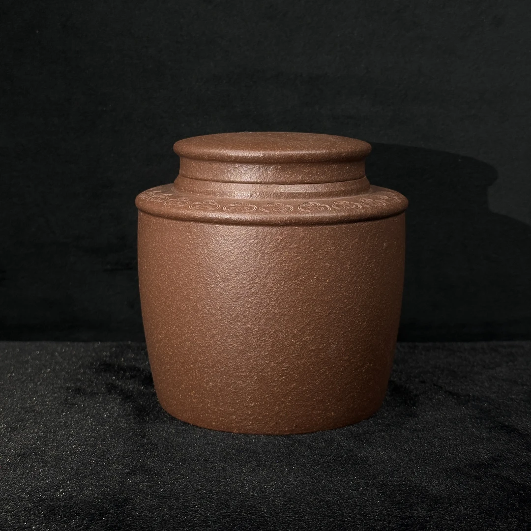 4/G1127025//紫砂醒茶罐/