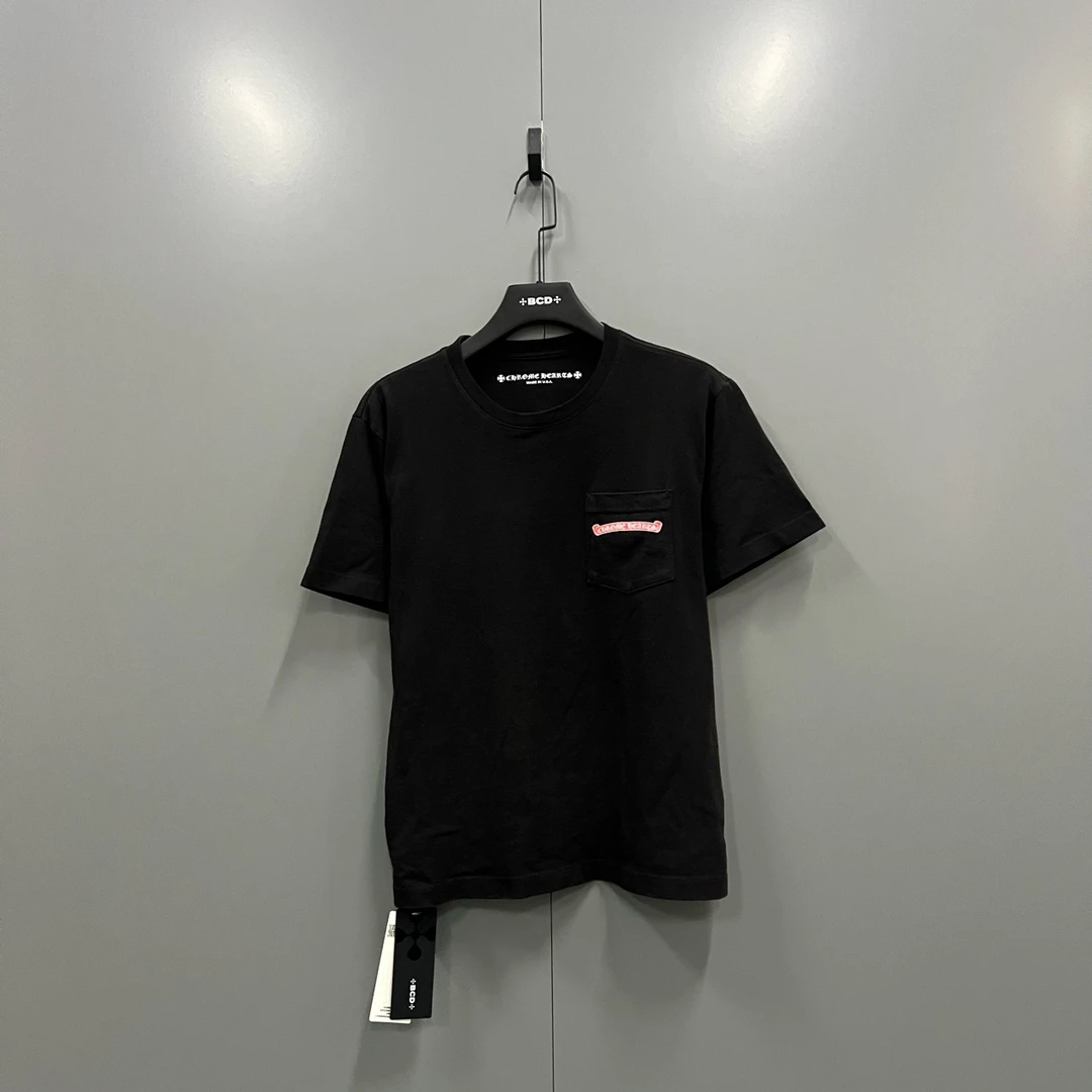 95新 Chrome Hearts/克罗心 q211   黑色赛车短袖 M码/ ly101341