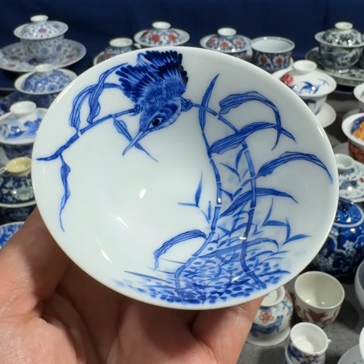 景德镇手工手绘杯