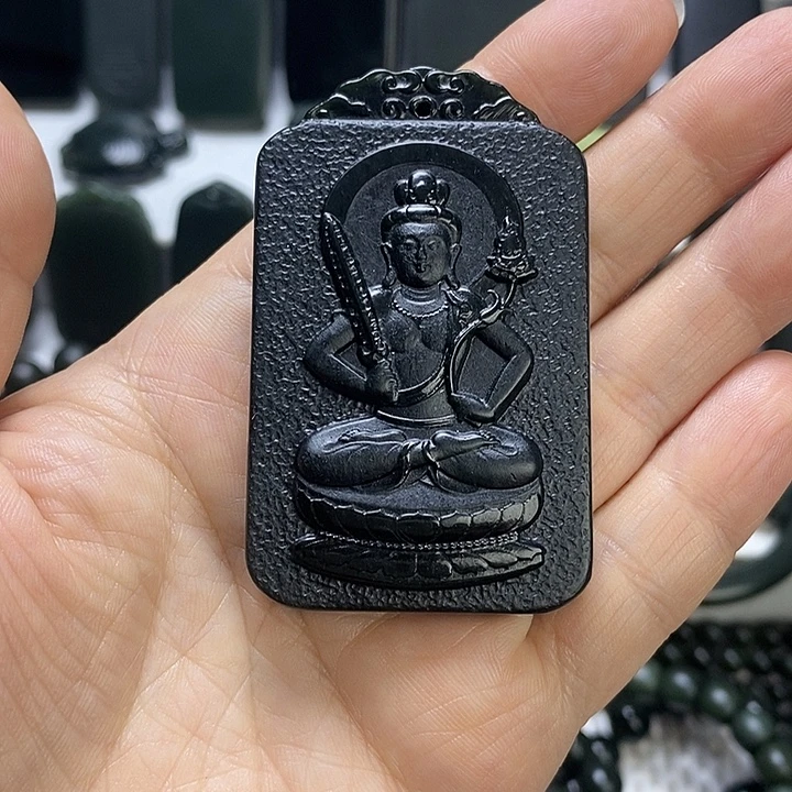 未镶嵌和田玉（青玉）挂件
