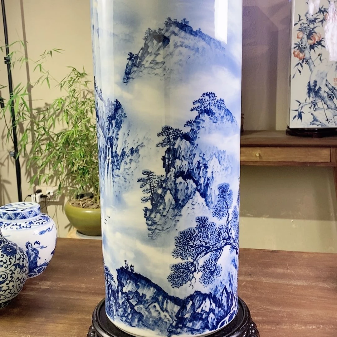 【闪购商品】景德镇陶瓷家用摆件宁**远
