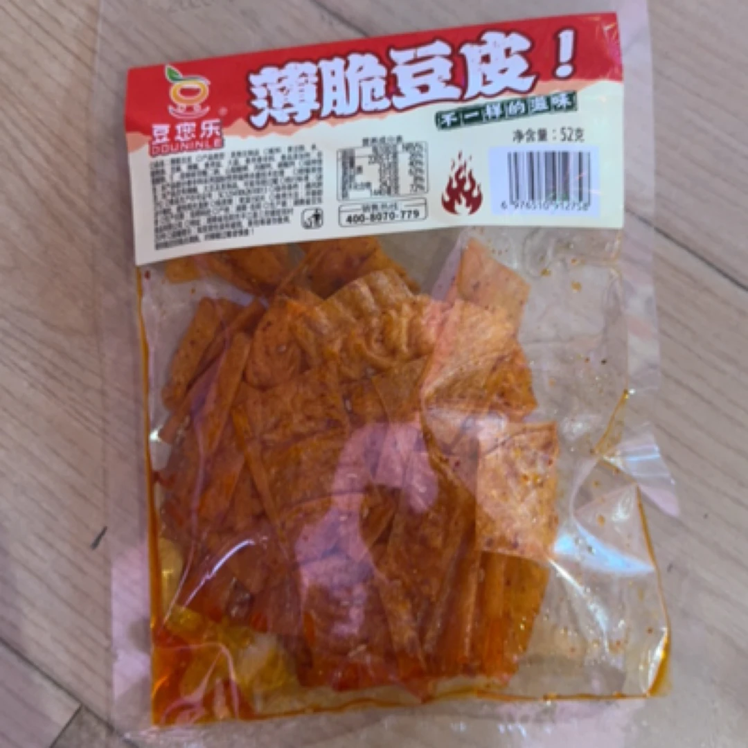 豆您乐薄脆豆皮52g